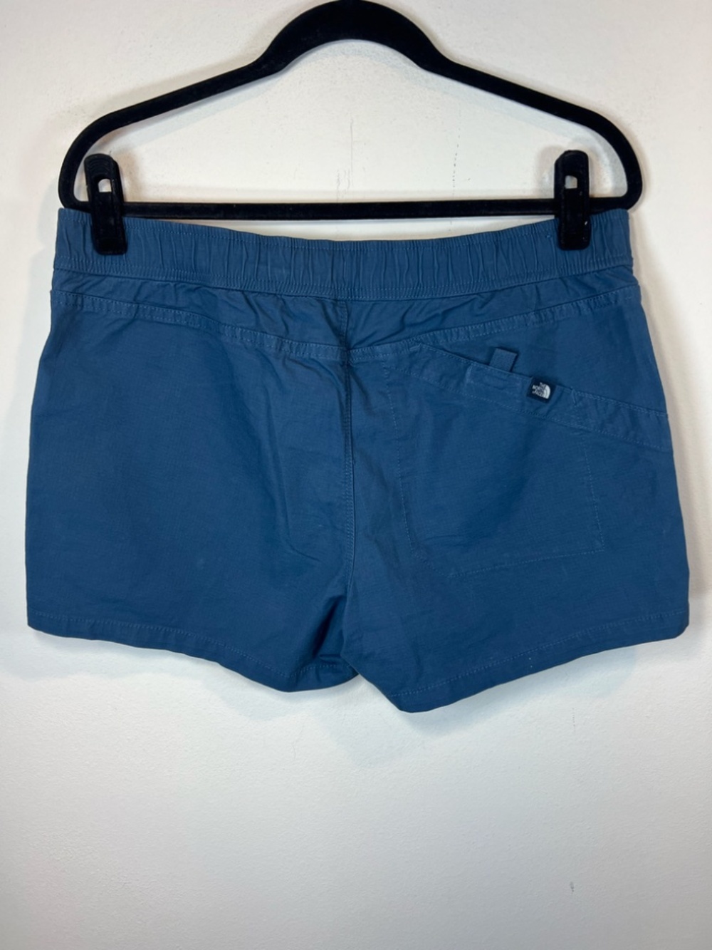 The North Face Ridgeside Pull On Shorts Teal Pockets Ripstop Outdoor Trail Large - Picture 8 of 12
